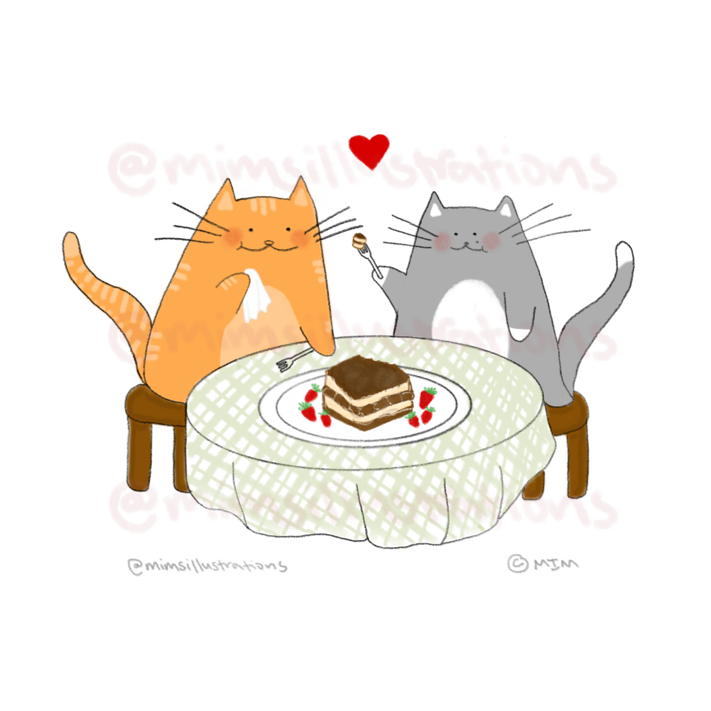 Tiramisù is better with you ✨ (Digital Print)