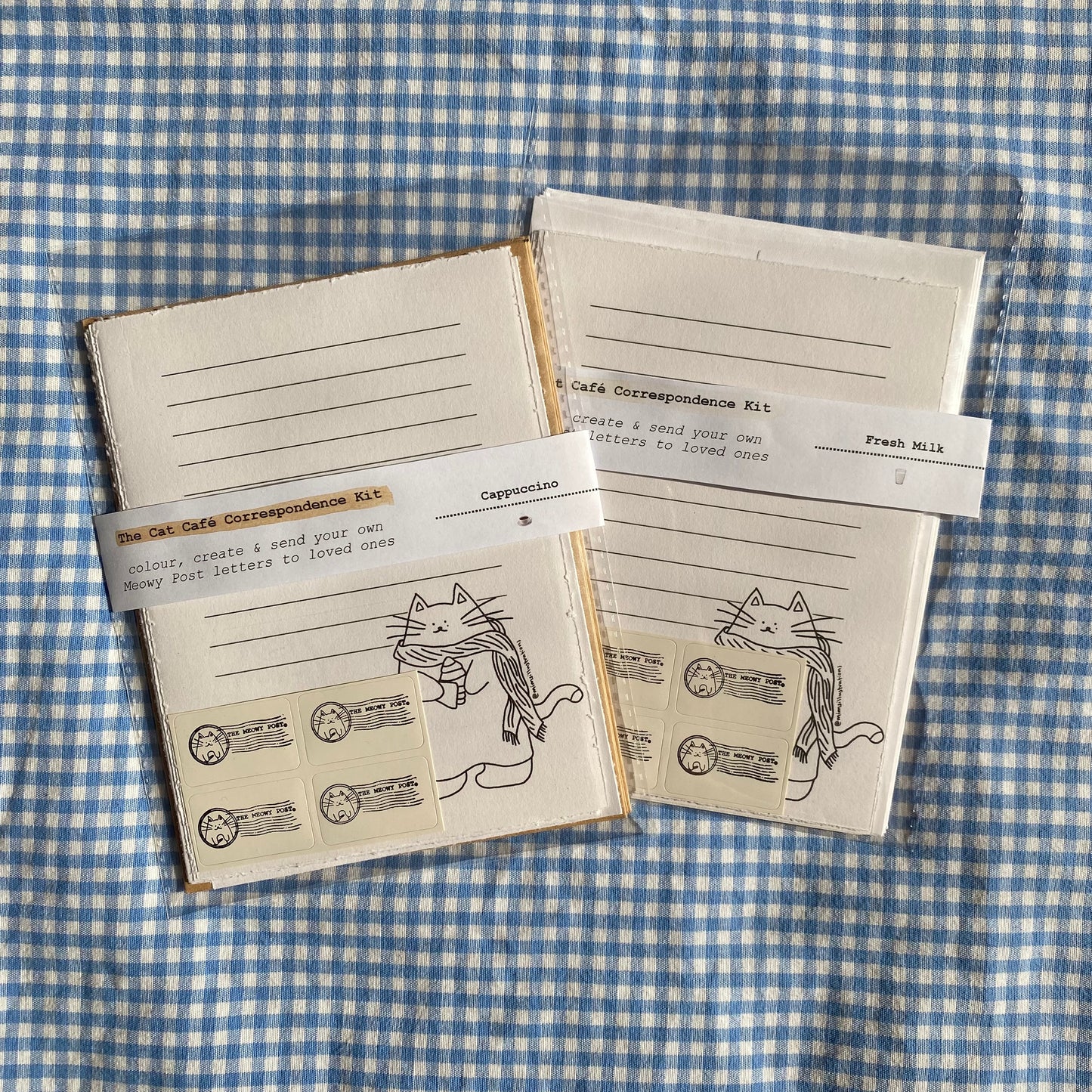 Cat Café Correspondence Kit (Letter Writing Set)