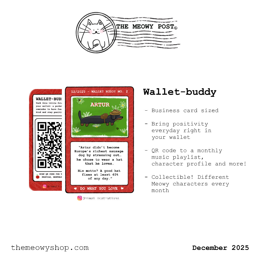 🌷 The Meowy Post Monthly Snail Mail Subscription! 💌