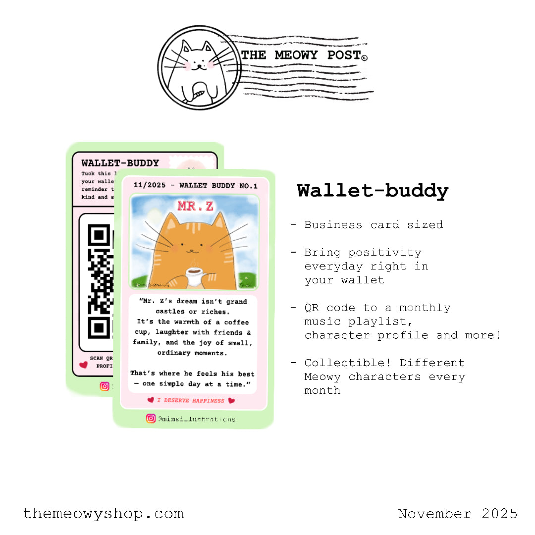 🌷 The Meowy Post Monthly Snail Mail Subscription! 💌