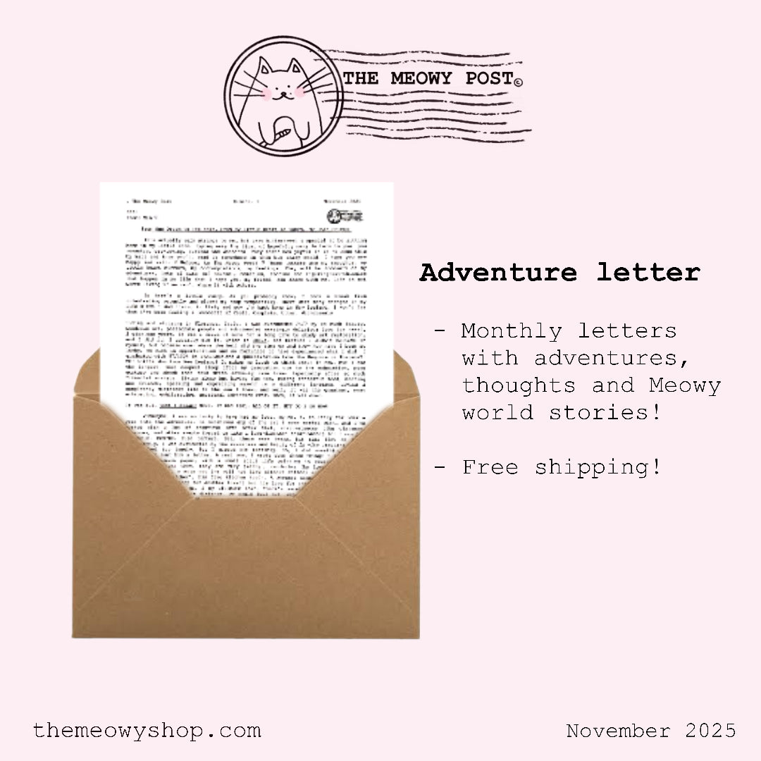 🌷 The Meowy Post Monthly Snail Mail Subscription! 💌