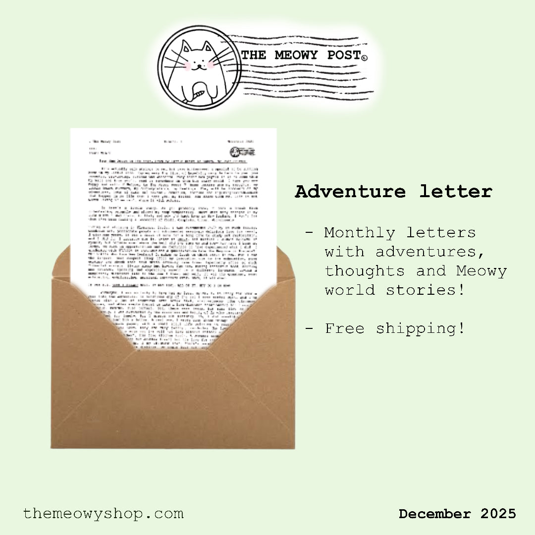 🌷 The Meowy Post Monthly Snail Mail Subscription! 💌