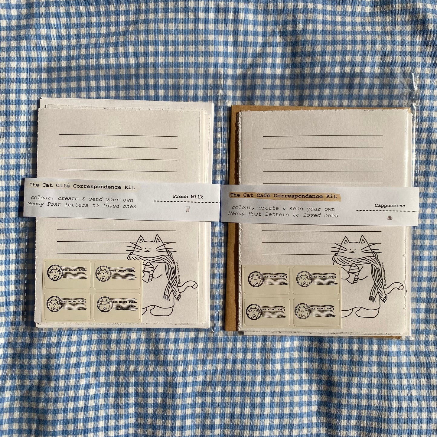Cat Café Correspondence Kit (Letter Writing Set)