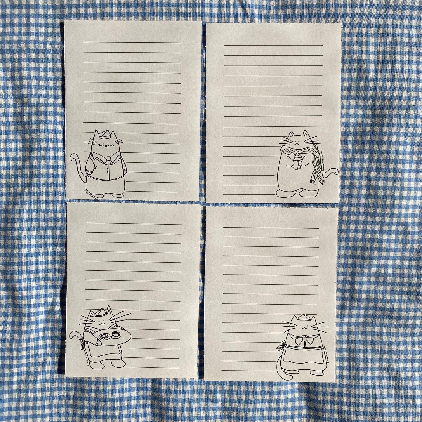 Cat Café Correspondence Kit (Letter Writing Set)