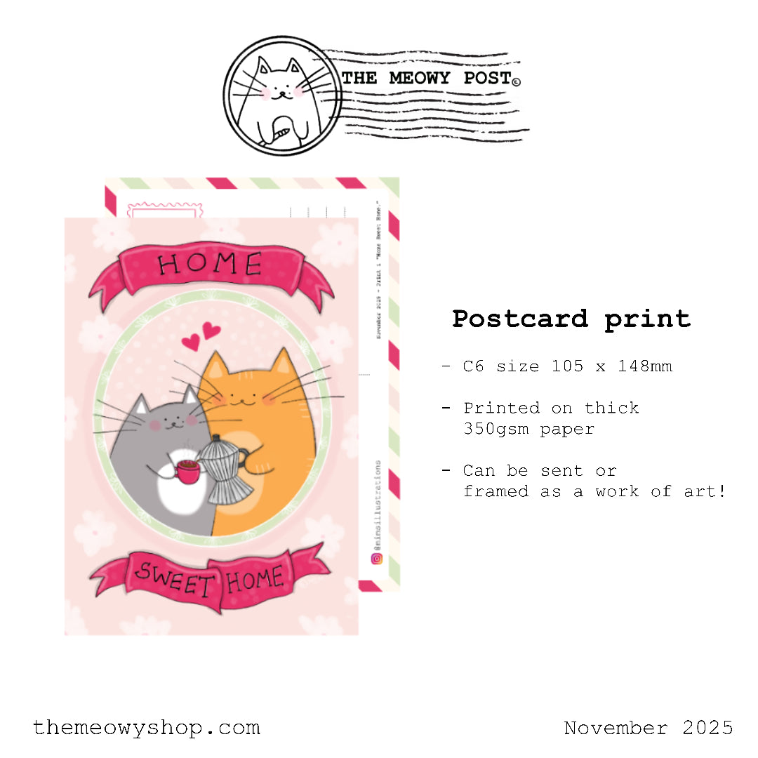 🌷 The Meowy Post Monthly Snail Mail Subscription! 💌